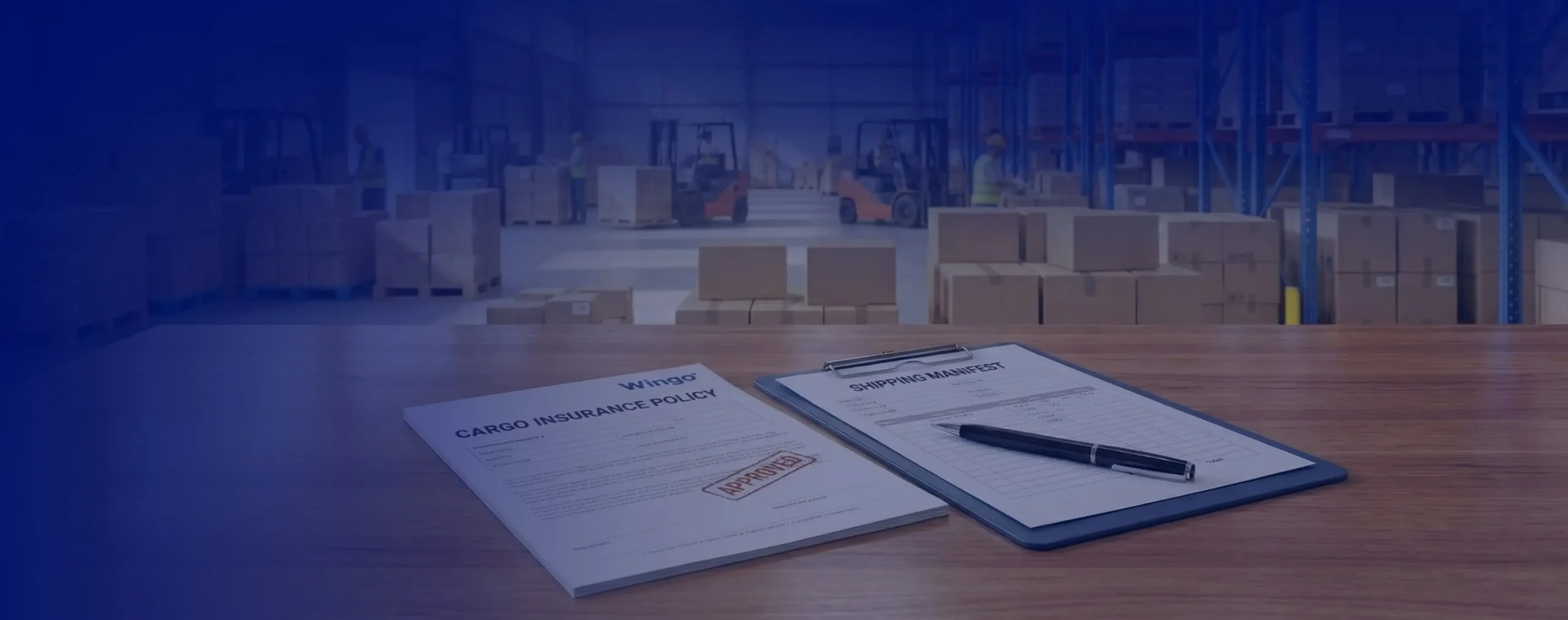 Папка з документами лежить на столі, а переднею коробки